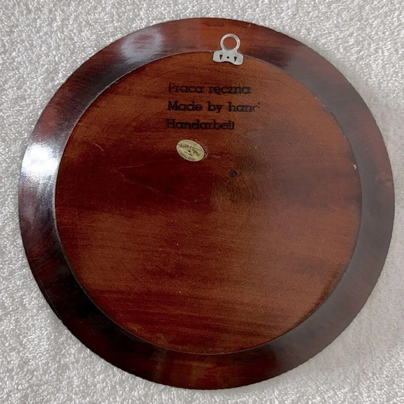 Vintage Hand Crafted In Poland Wood Art Wall Decor - Picture 8 of 10